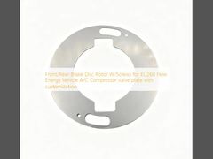 Vordere/Hintere Bremsscheibe Rotor mit Schrauben für EU260 New Energy Vehicle A/C Kompressor Ventilteller mit Anpassung