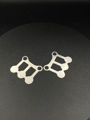 Glatte Oberfläche der silbernen Ventil-Platten-hohen Temperatur