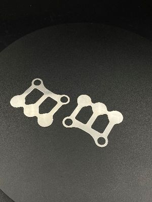Glatte Oberfläche der silbernen Ventil-Platten-hohen Temperatur