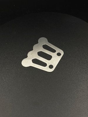 Kundengebundene Edelstahlmetallventilplatte mit Bildern und Beispielventilplatte