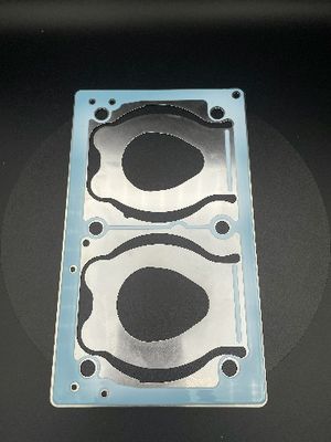 Silberne Automobil-Stanzteile CAD DWG Automobil-Blechstanzen