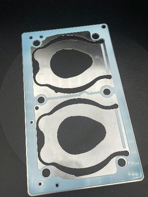 Silberne Automobil-Stanzteile CAD DWG Automobil-Blechstanzen