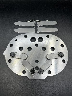 Silberne industrielle Regelventil-Platten-Kompressor-Ventil-Platte