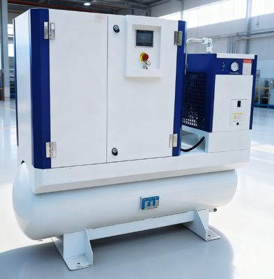 11kw 15HP Schraubluftkompressor mit Trockner und Tank für das Laserschneiden