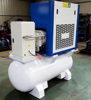 11kw 15HP Schraubluftkompressor mit Trockner und Tank für das Laserschneiden